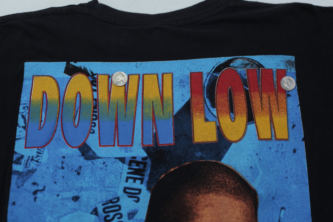 Vintage Rare R Kelly Down Low No Body Has To Know Rap T-Shirt | Migration_T-Shirts - View 6 | Fashion Rerun