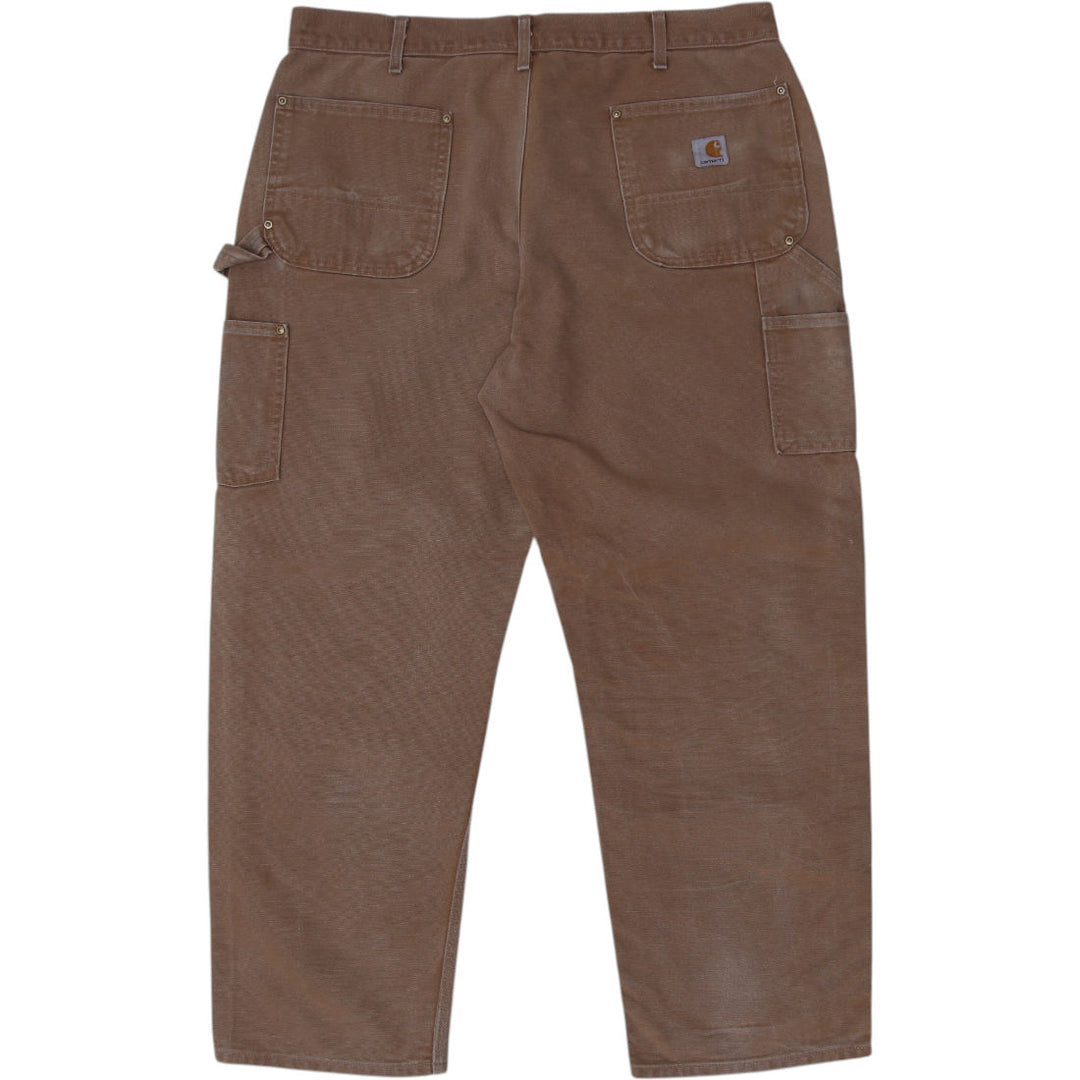 Mens Carhartt B01BRN Workwear Double Knee Pants Size 38x30 | Migration_Pants WW Collection - Side View | Fashion Rerun