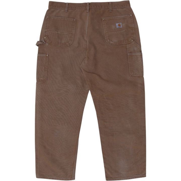 Mens Carhartt B01BRN Workwear Double Knee Pants Size 38x30 | Migration_Pants WW Collection - Side View | Fashion Rerun