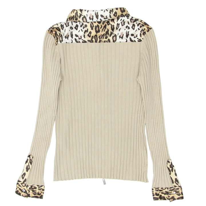 Y2K Full Zip Long Sleeve Top