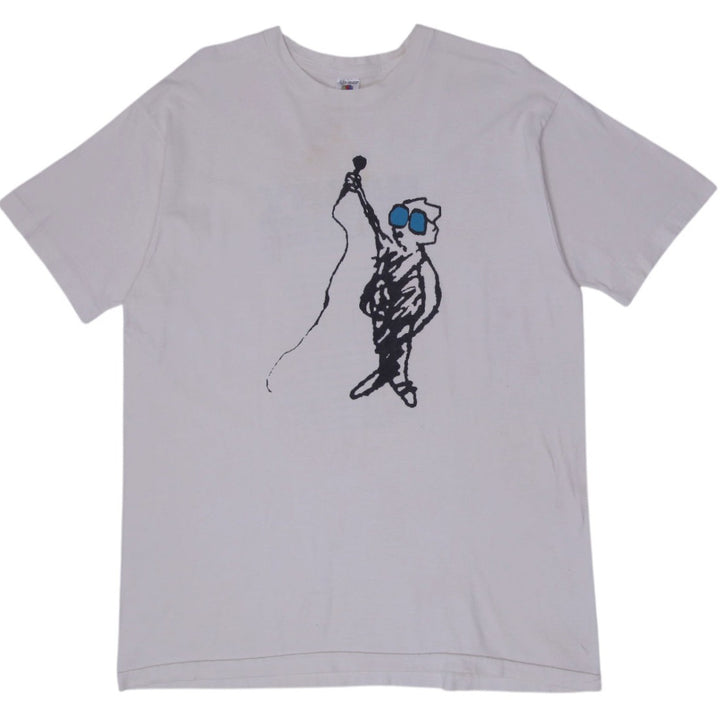 Vintage 1995 Harry Caray Unplugged Summer Tour T-Shirt Made in USA Size XXL | Migration_T-Shirts | Fashion Rerun