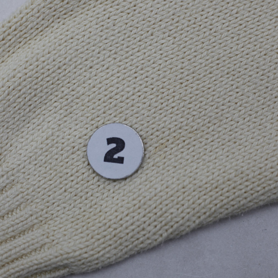 Vintage Mens Ralph Lauren Off White Cotton Logo Sweater Size L | Migration_Knitwear & Sweaters RL Collection | Fashion Rerun