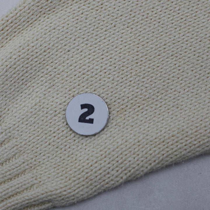 Vintage Mens Ralph Lauren Off White Cotton Logo Sweater Size L | Migration_Knitwear & Sweaters RL Collection | Fashion Rerun
