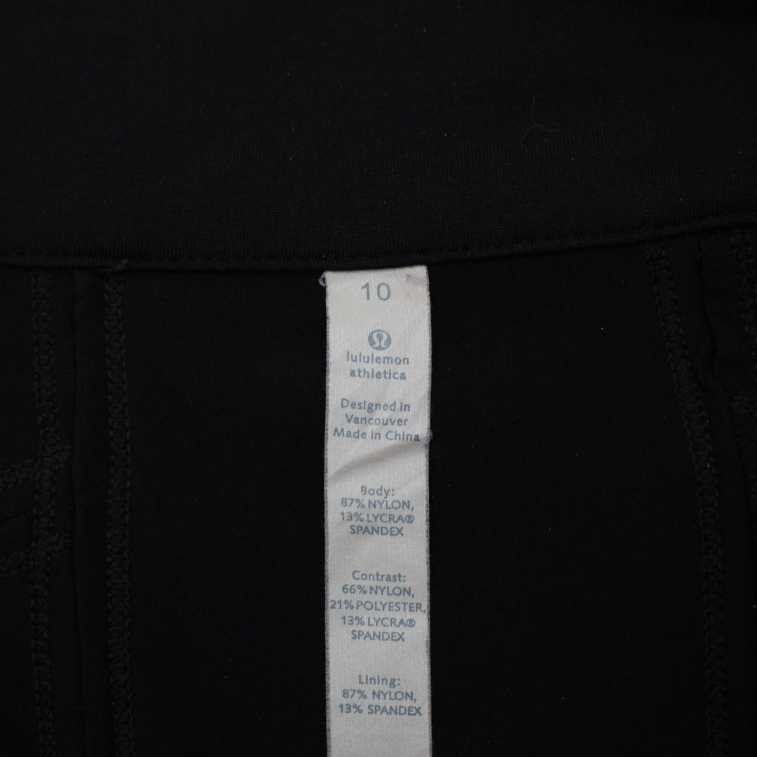 Mens Lululemon Luon Stride Full Zip Athletic Jacket Size 10