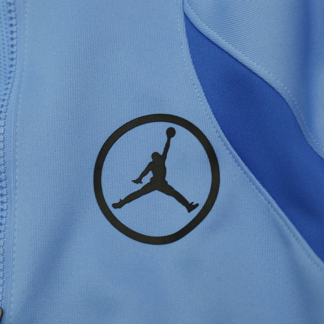 Mens Air Jordan Track Jacket Light Blue Full Zip Size L