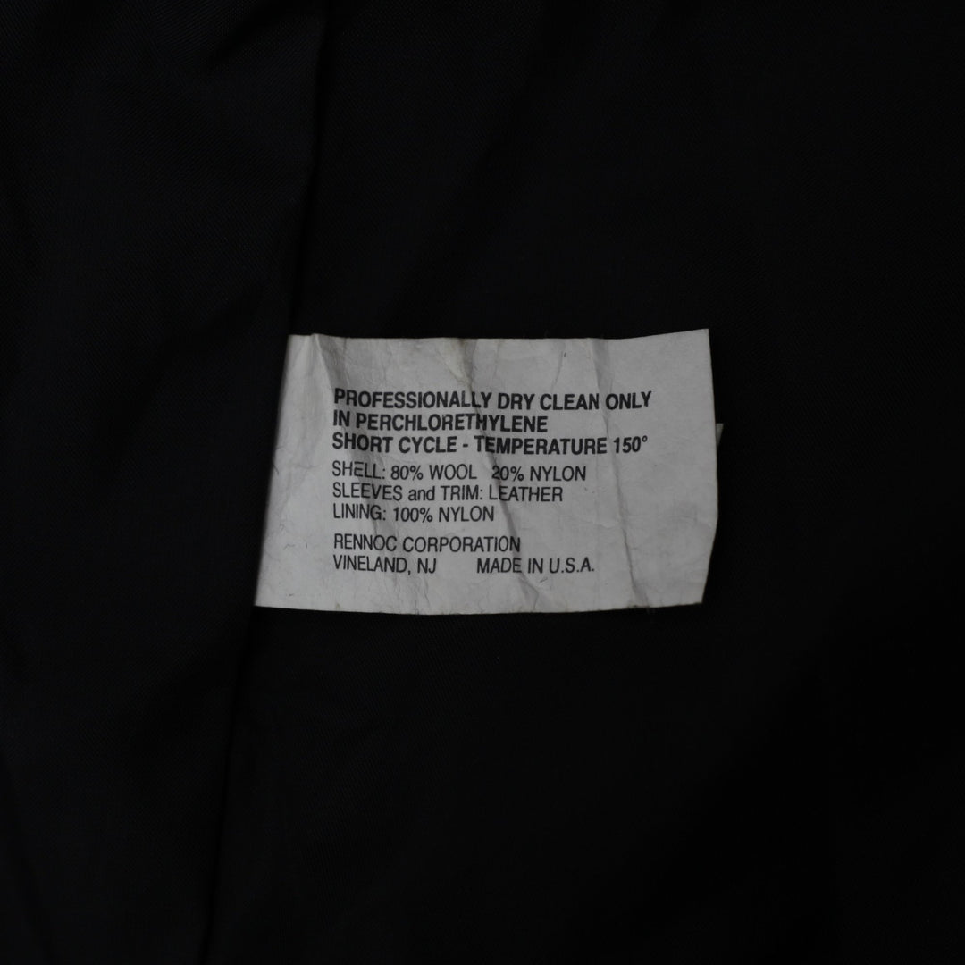Vintage Rennoc Letterman Varsity Jacket Made in USA Size M | Migration_Jackets MJ DROP - Detail View | Fashion Rerun