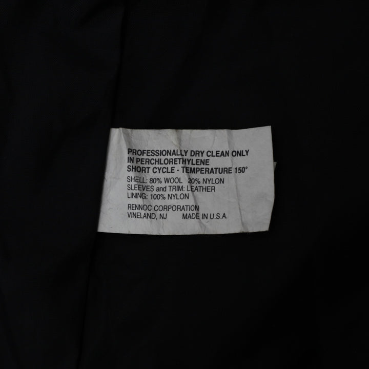 Vintage Rennoc Letterman Varsity Jacket Made in USA Size M | Migration_Jackets MJ DROP - Detail View | Fashion Rerun