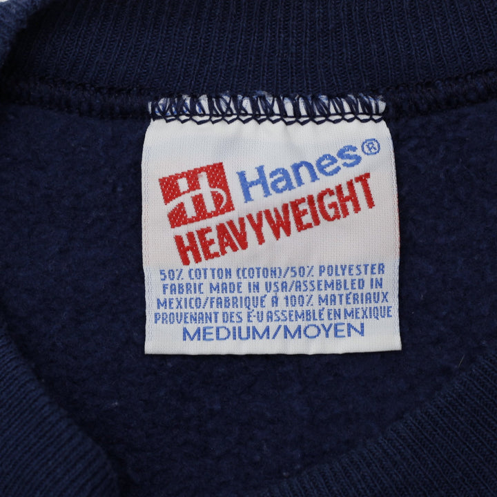 Vintage Mens Hanes Heavyweight Sweatshirt Navy Atlanta 1996 Olympics Size M | Migration_Sweatshirt - Back Vie | Fashion Rerun
