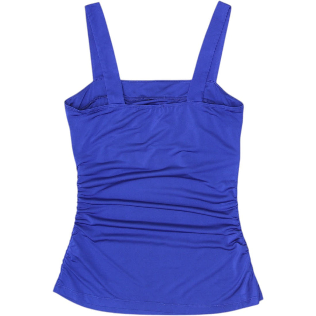 Y2K Ladies Blue Sleeveless Tank Top Size S