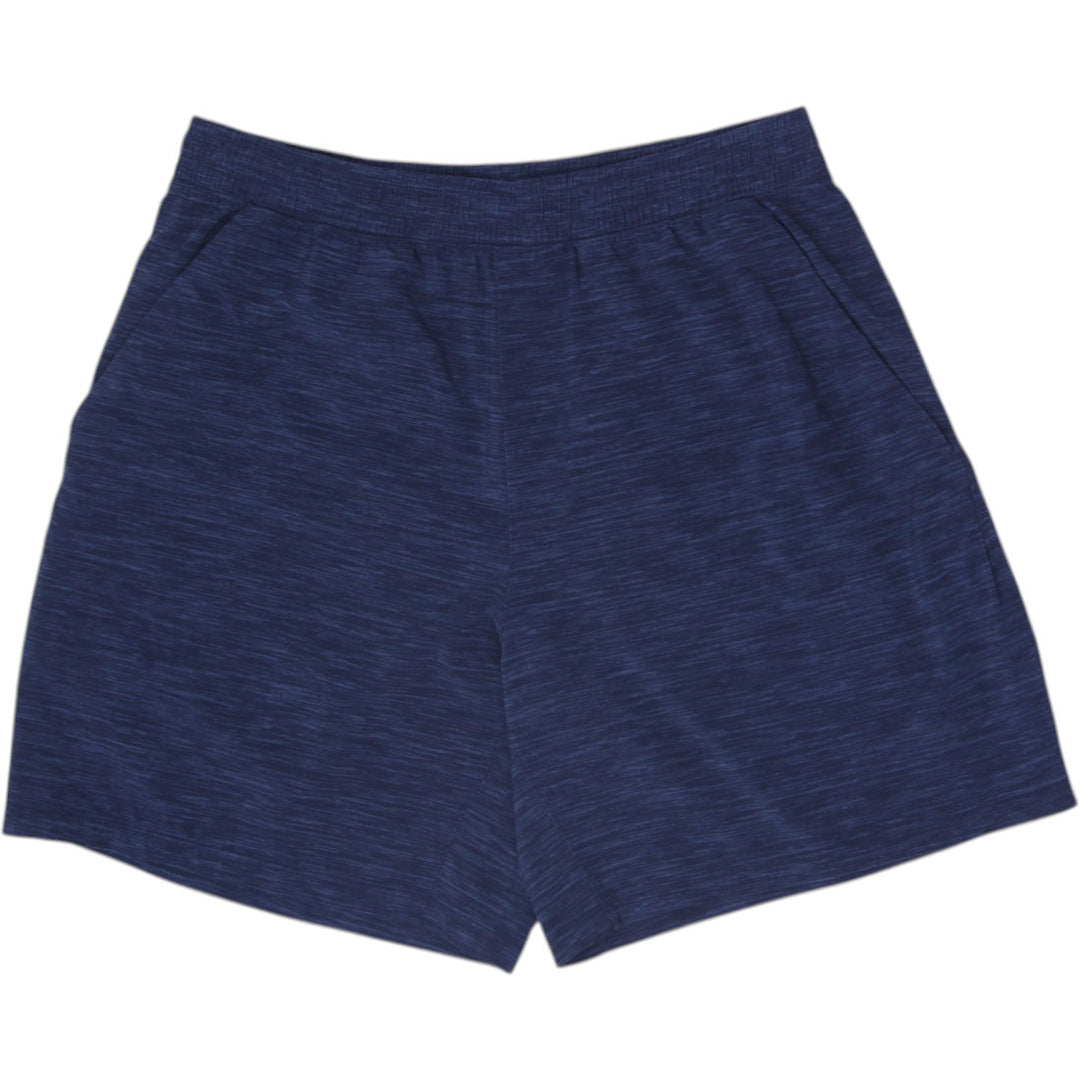 Mens Lululemon Heathered Navy Pace Breaker / T.H.E. Athletic Shorts