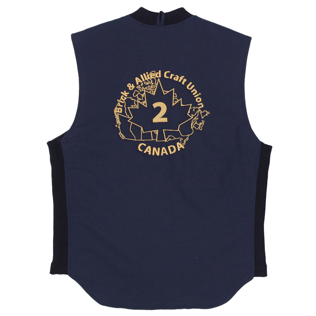 Vintage Tough Duck Men's Quilted Lined Vest