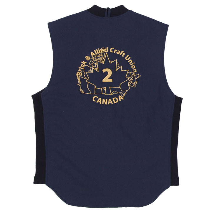 Vintage Tough Duck Men's Quilted Lined Vest