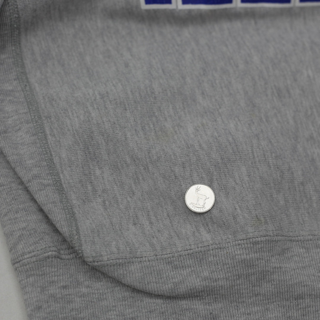 Vintage Champion Reverse Weave Sweatshirt Eastern Illinios Gray Size XL - Fashion Rerun Vintage Migration_Sweaters
