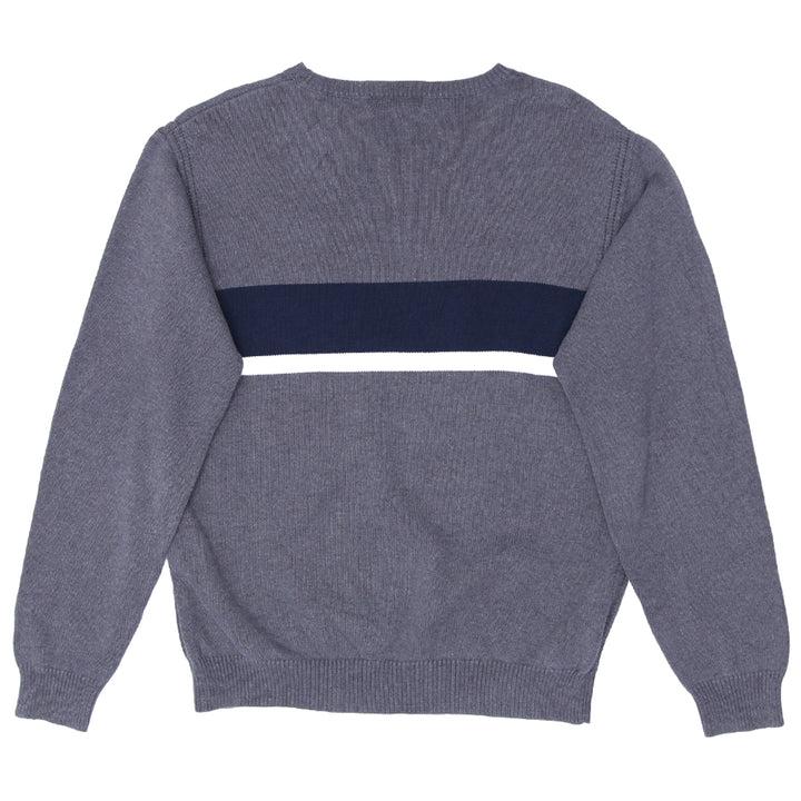 Mens Nautica Embroidered Crewneck Sweater - Fashion Rerun Vintage Migration_Sweaters