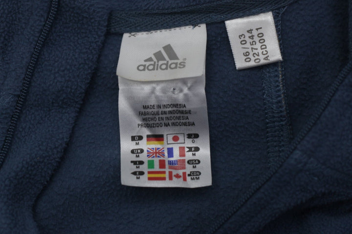 Vintage Adidas Fleece Quarter Zip Sweater