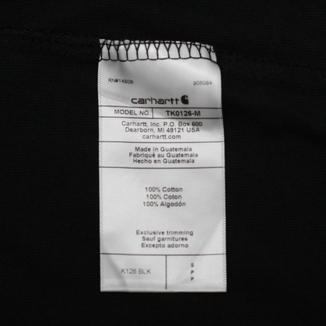 Mens Carhartt Loose Fit Long Sleeve Pocket T-Shirt Size S