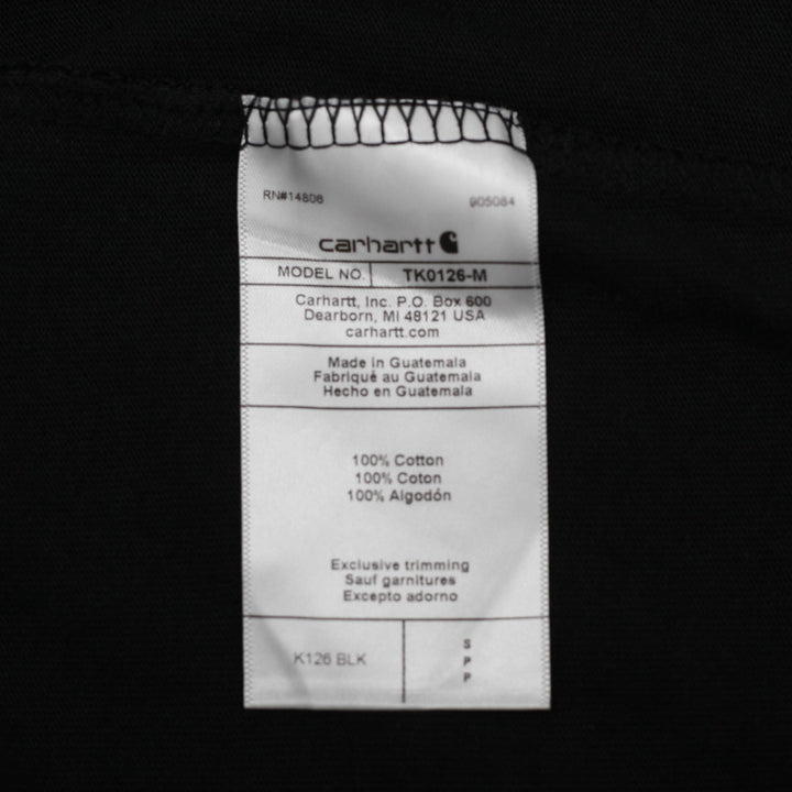 Mens Carhartt Loose Fit Long Sleeve Pocket T-Shirt Size S
