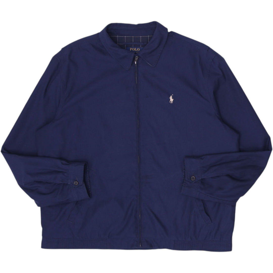 Vintage Polo By Ralph Lauren Navy Harrington Jacket Size XL