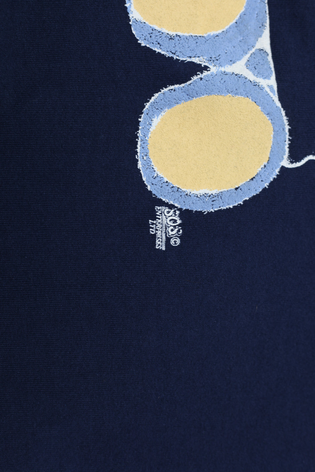 Vintage Pepsi Bear Mirror Print Crewneck Sweatshirt Made in USA | Migration_Sweaters UAENAT40 - Detail View | Fashion Rerun