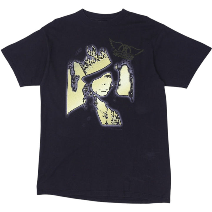 Vintage Giant Aerosmith Nine Lives Tour 97-98 Black T-Shirt XL | Migration_T-Shirts | Fashion Rerun