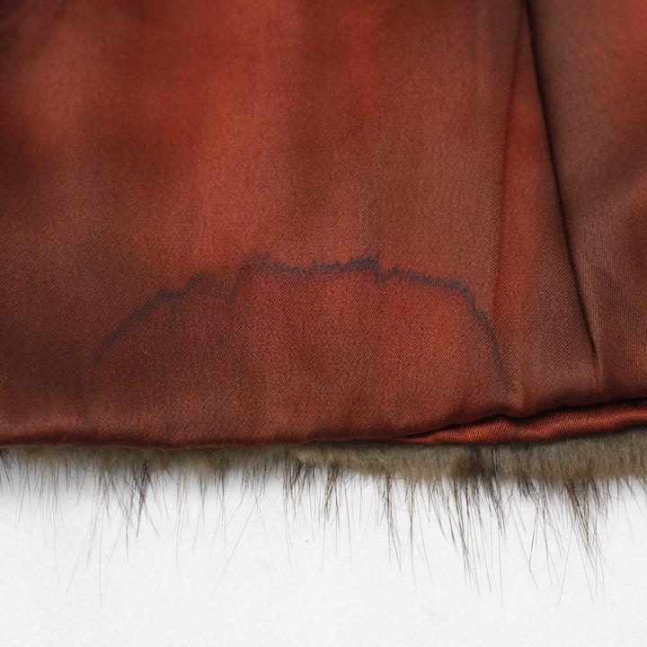60's Muskrat Fur Coat