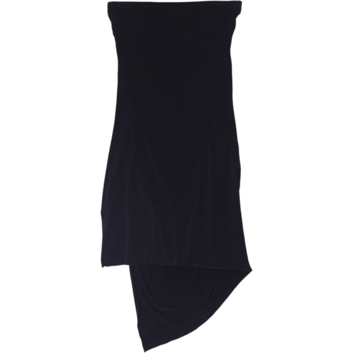 Y2K Ladies Le Chateau Strapless Tube Top Asymmetrical Hem Size S