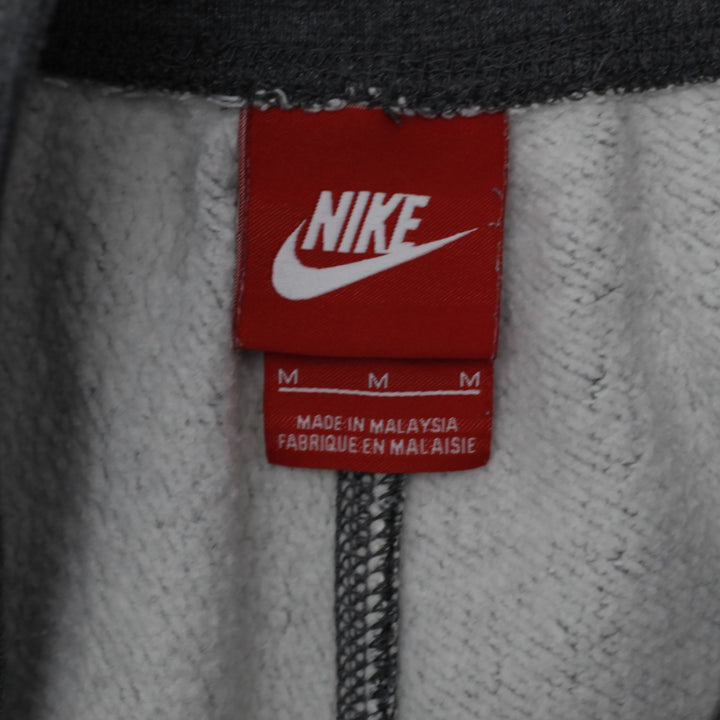 Mens Nike Sweatpants Charcoal Gray Fleece Drawstring Pockets
