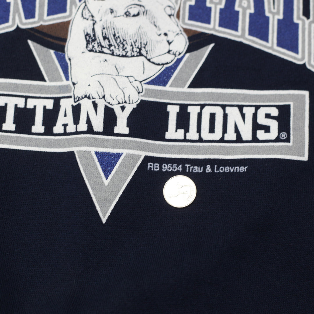 Vintage Trau & Loevner 1995 Penn State Nittany Lions Rose Bowl Sweatshirt Made in USA Navy Blue Size XL - Fashion Rerun Vintage Migration_Sweaters