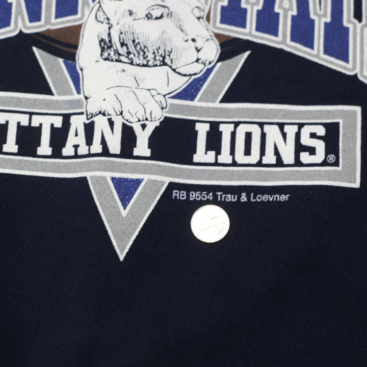Vintage Trau & Loevner 1995 Penn State Nittany Lions Rose Bowl Sweatshirt Made in USA Navy Blue Size XL - Fashion Rerun Vintage Migration_Sweaters