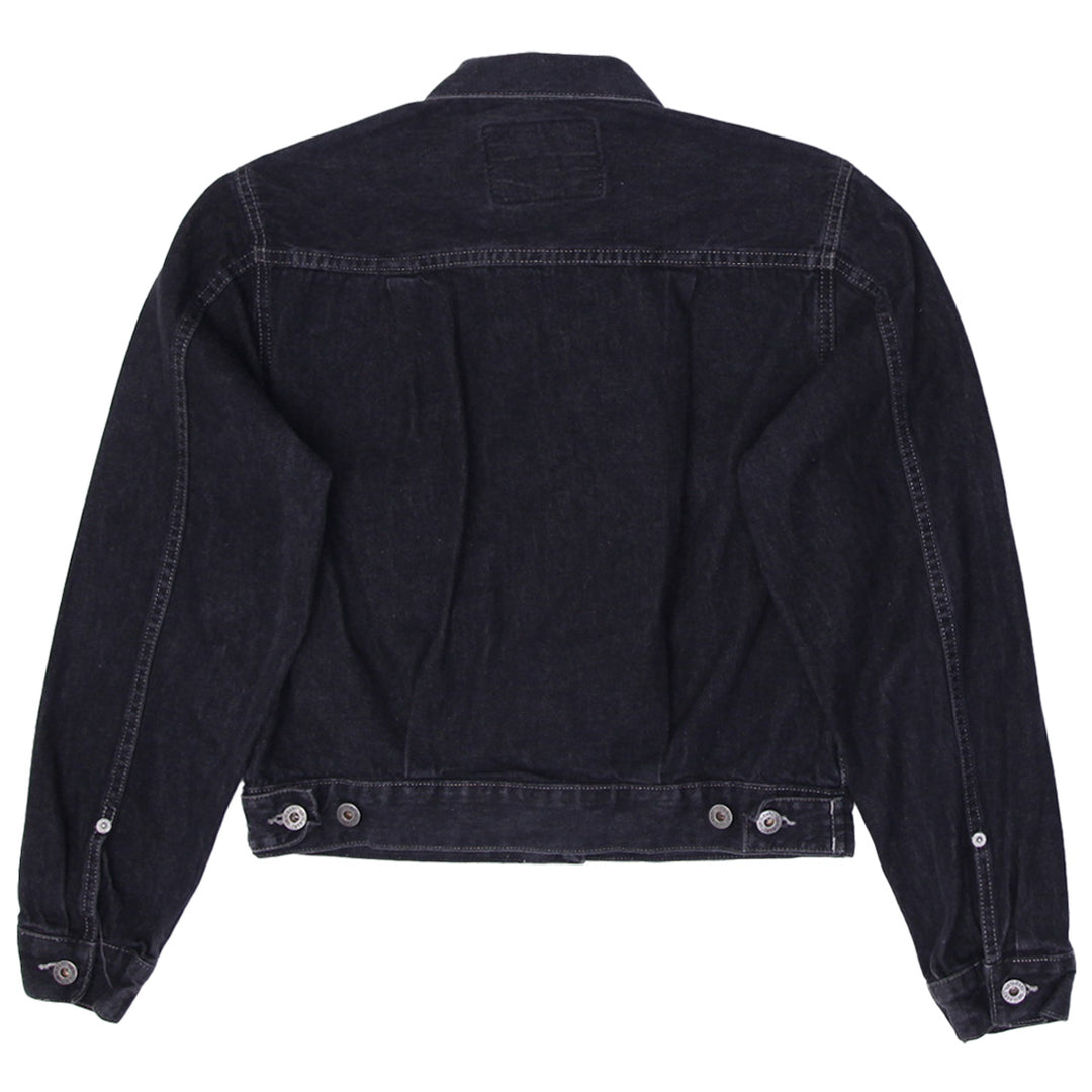 Y2K Ladies Guess Black Denim Jacket