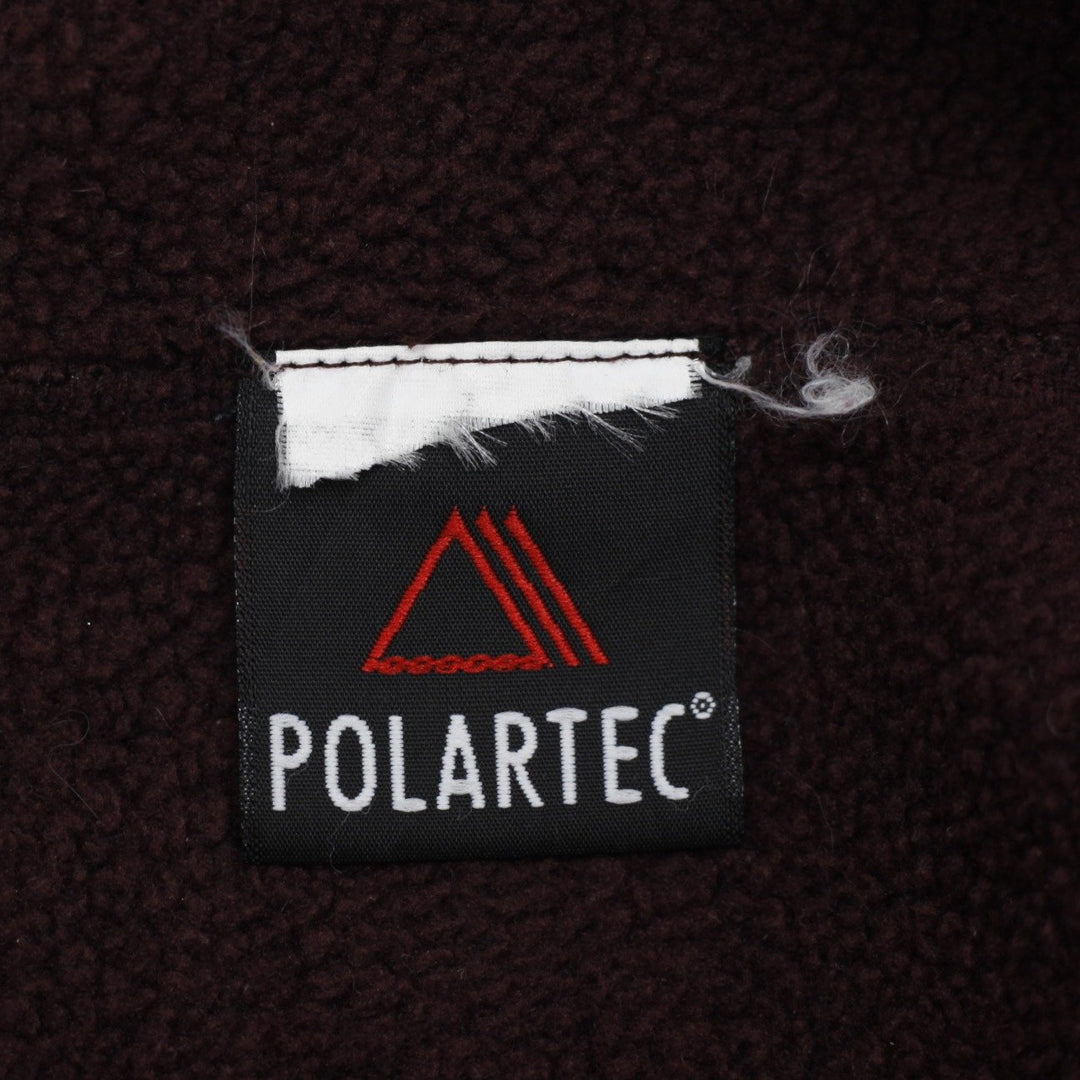 Ladies Arc'teryx Jacket Maroon Full Zip Fleece Polartec