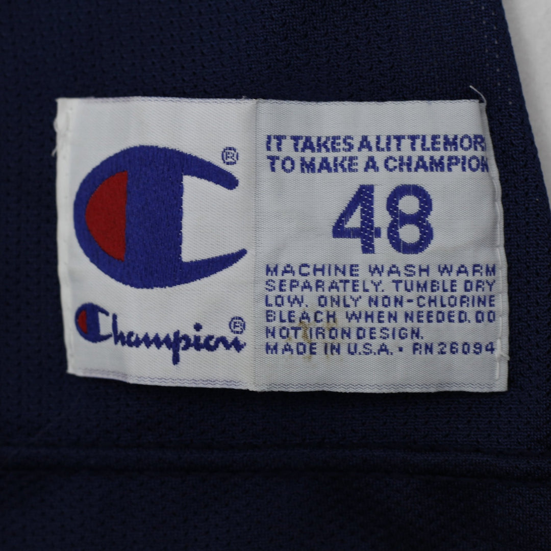Vintage Champion USA Basketball Mourning #14 Navy Jersey Size 48 | Migration_Jerseys - Back View | Fashion Rerun