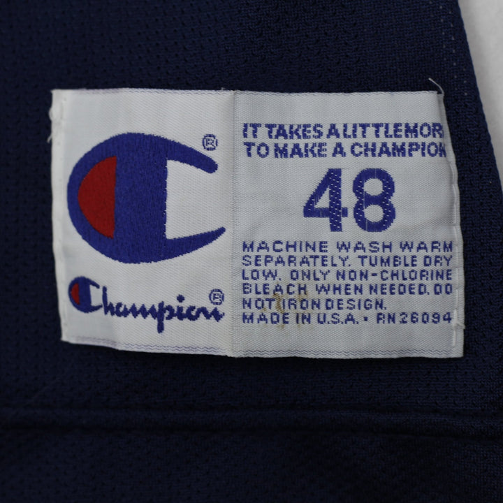 Vintage Champion USA Basketball Mourning #14 Navy Jersey Size 48 | Migration_Jerseys - Back View | Fashion Rerun
