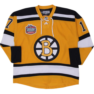 Vintage Boston Bruins Milan Lucic 2010 Winter Classic Reebok NHL Hockey Jersey | Migration_Jerseys | Fashion Rerun