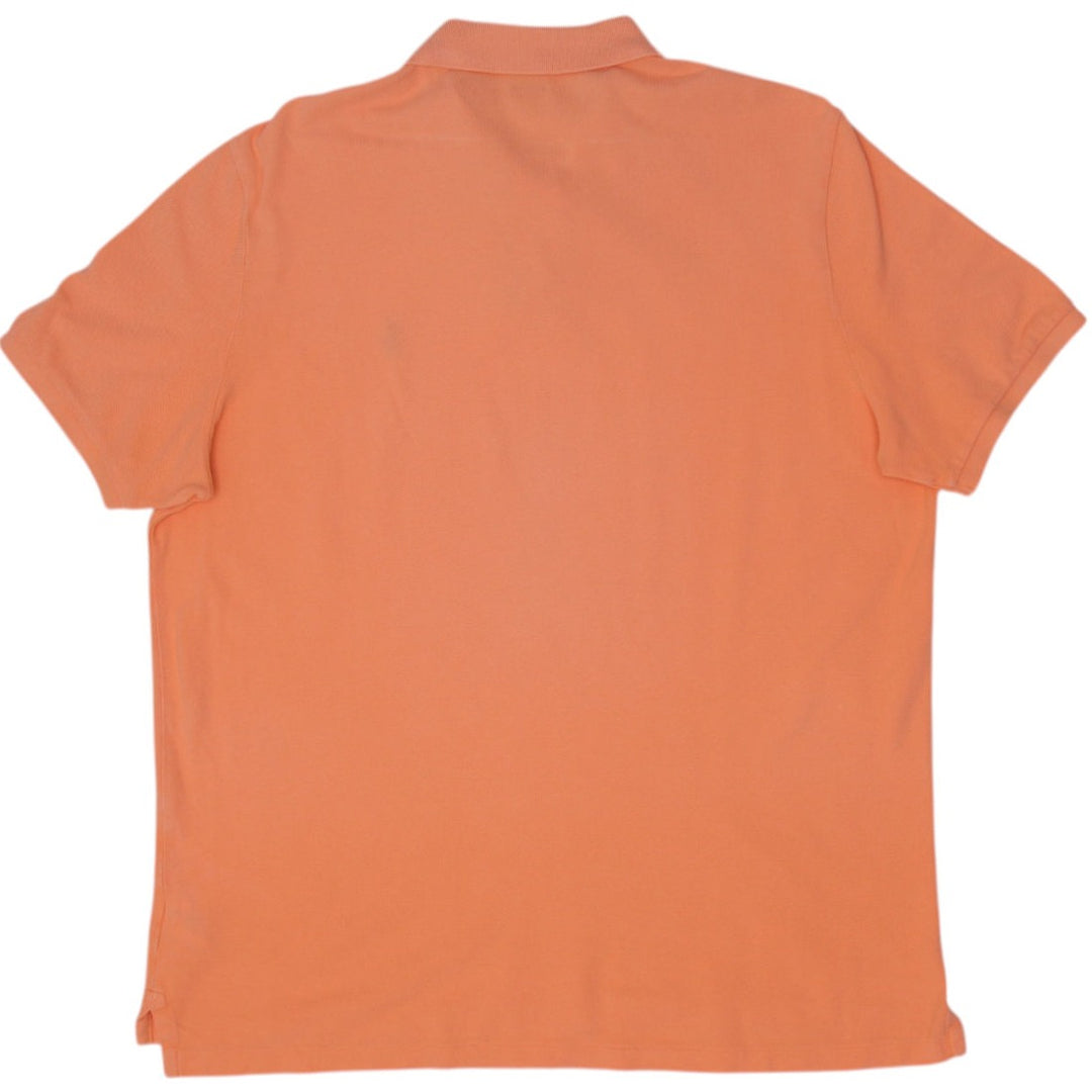 Mens Ralph Lauren Polo T-Shirt Orange Short Sleeve Classic Size XL