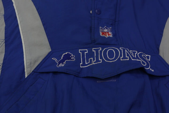 Vintage 90’s Detroit Lions Starter NFL Pro Line Pullover Hooded Jacket