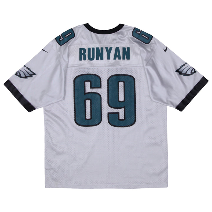 90's Vintage Nike Team Philadelphia Eagles Runyan 69 Football Jersey - Fashion Rerun Vintage Migration_Jersey