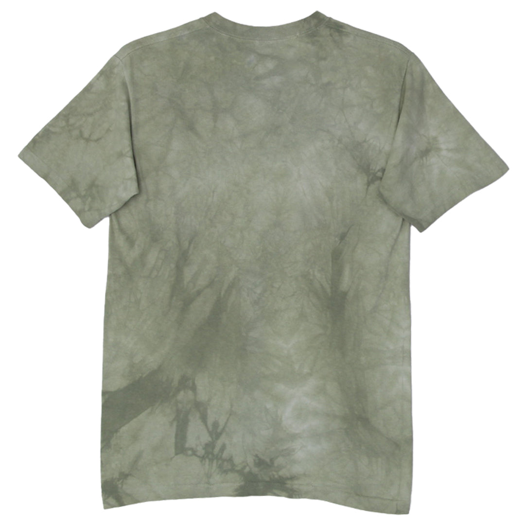 Mens The Mountain Peace Tree Bok Tower Gardens Green Tie Dye T-Shirt