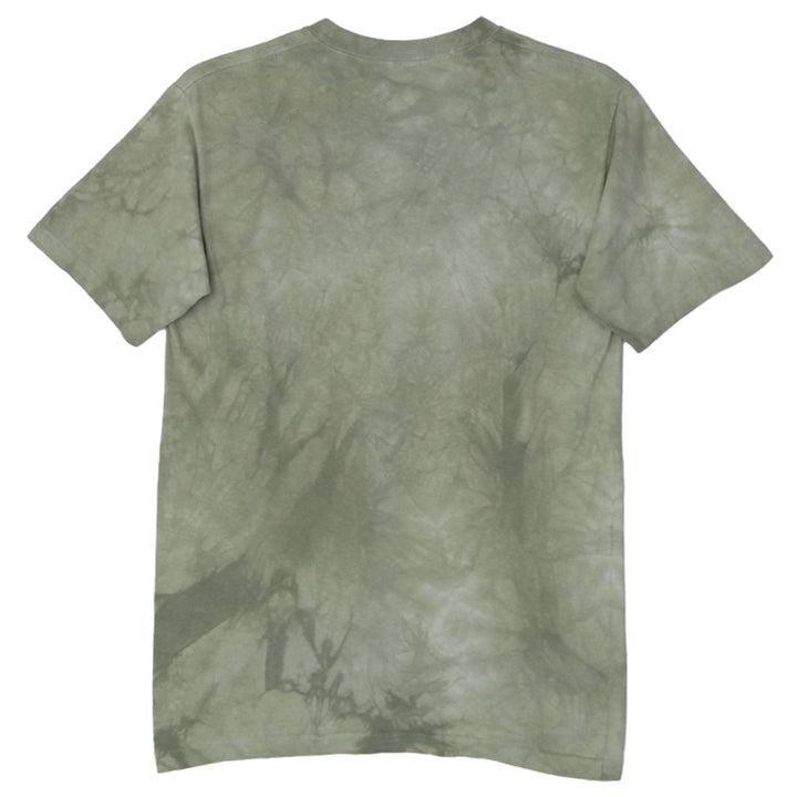 Mens The Mountain Peace Tree Bok Tower Gardens Green Tie Dye T-Shirt