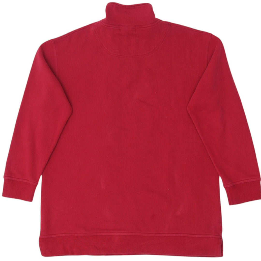 Vintage Ralph Lauren Red Quarter Zip Pullover Embroidered Sweater Size M | Migration_Jumper & Knitwear RL Col | Fashion Rerun