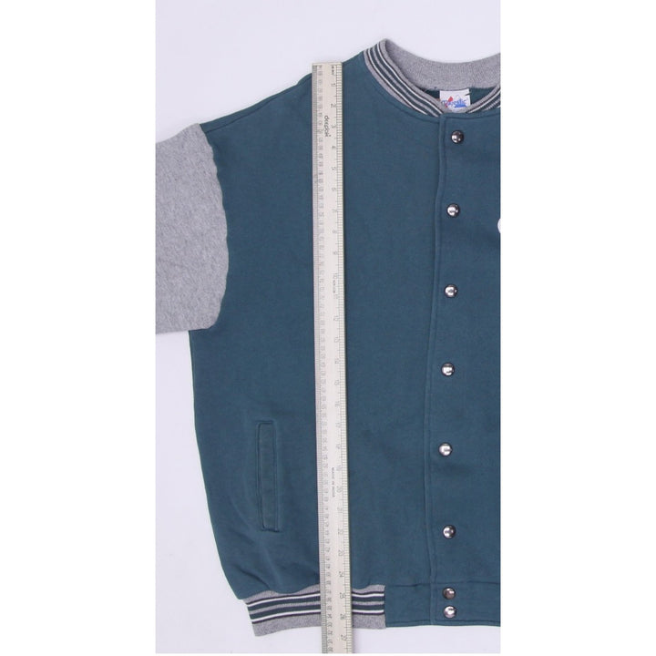 Vintage Majestic Philadelphia Eagle Made In USA Button Jacket