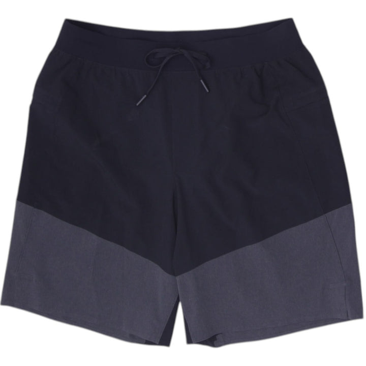 Mens Lululemon Swim Trunks Black Gray Quick Dry Athletic