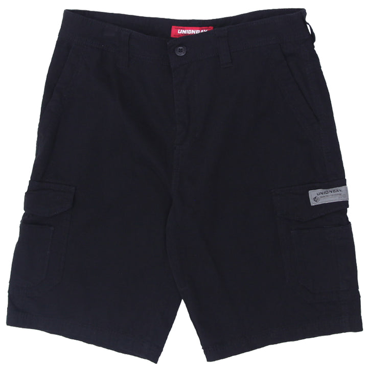 Mens Unionbay Black Cargo Shorts