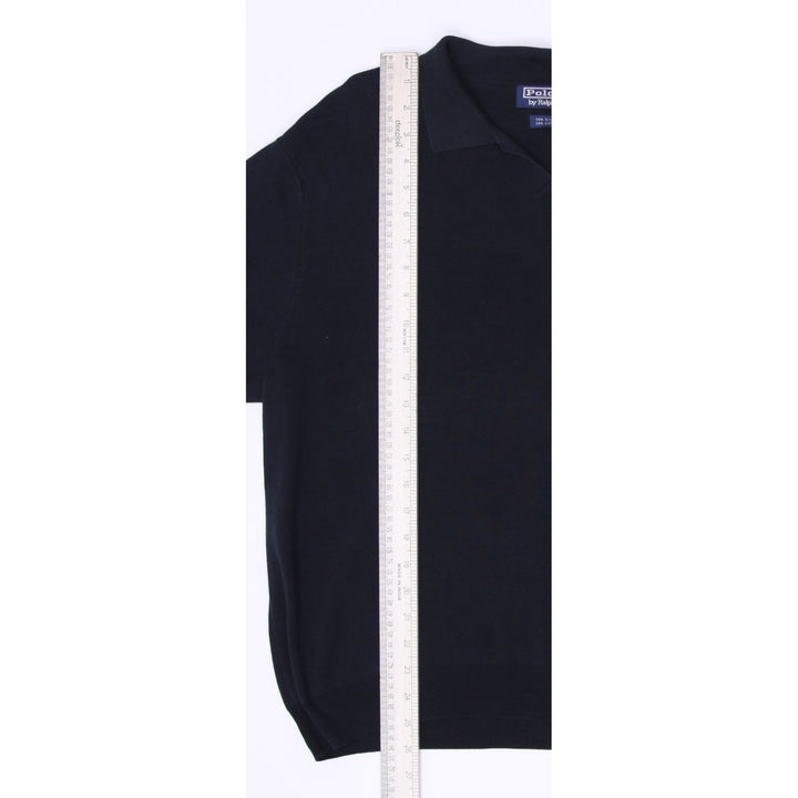 Polo Ralph Lauren Silk Cotton Classic Polo Shirt Size XXL | Migration_Shirts - View 7 | Fashion Rerun