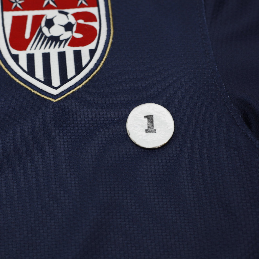 Mens Nike USA 2010-11 Away Football Shirt Jersey Navy Sash Size S World Cup
