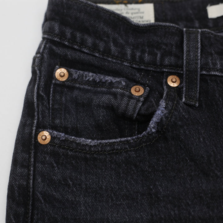 Ladies Levi's Premium Ribcage Straight High Rise Jeans Size 25