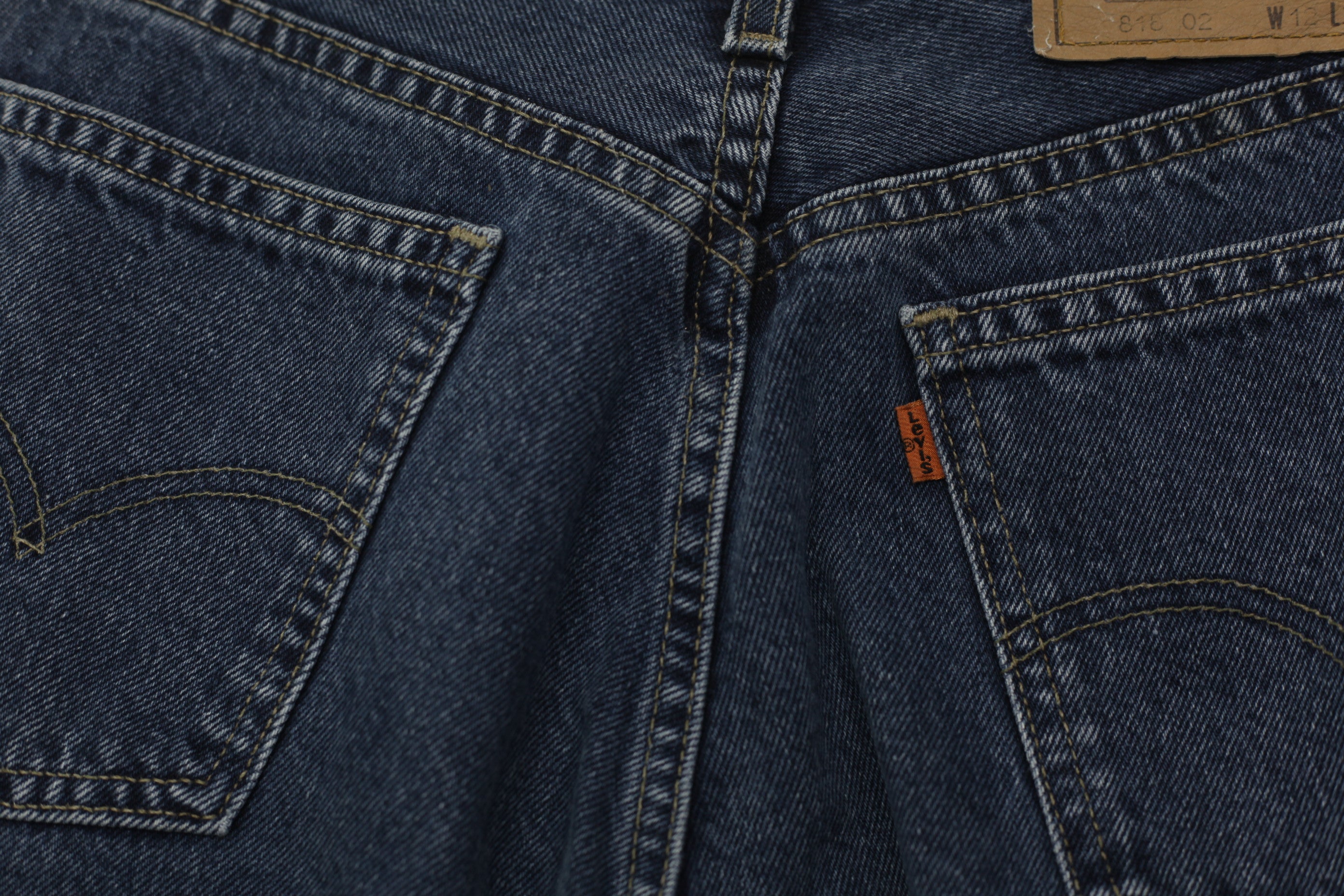 Shop Vintage Ladies Levis Orange Tab 818 02 High Waisted Jeans