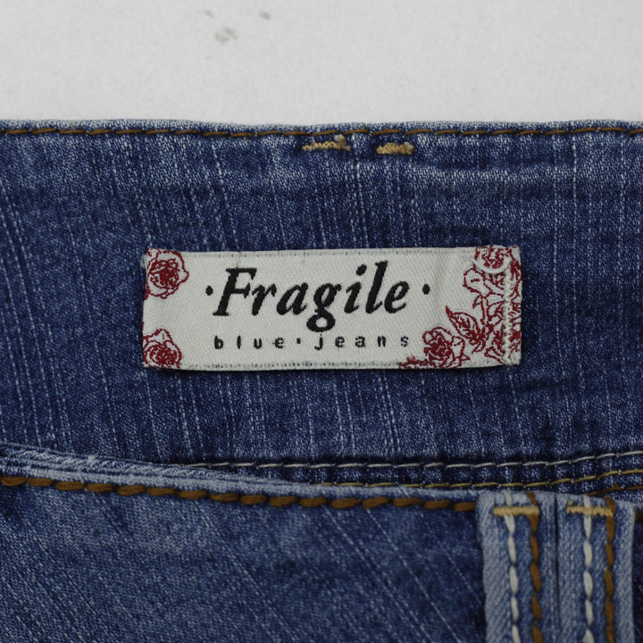 Y2K Washed Denim Shorts Size S | Migration_Shorts - Back View | Fashion Rerun