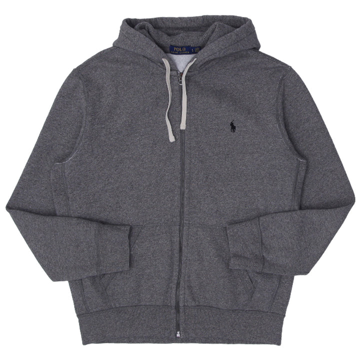 Mens Polo Raplh Lauren Full Zip Hoodie Gray - Fashion Rerun Vintage Migration_Sweaters