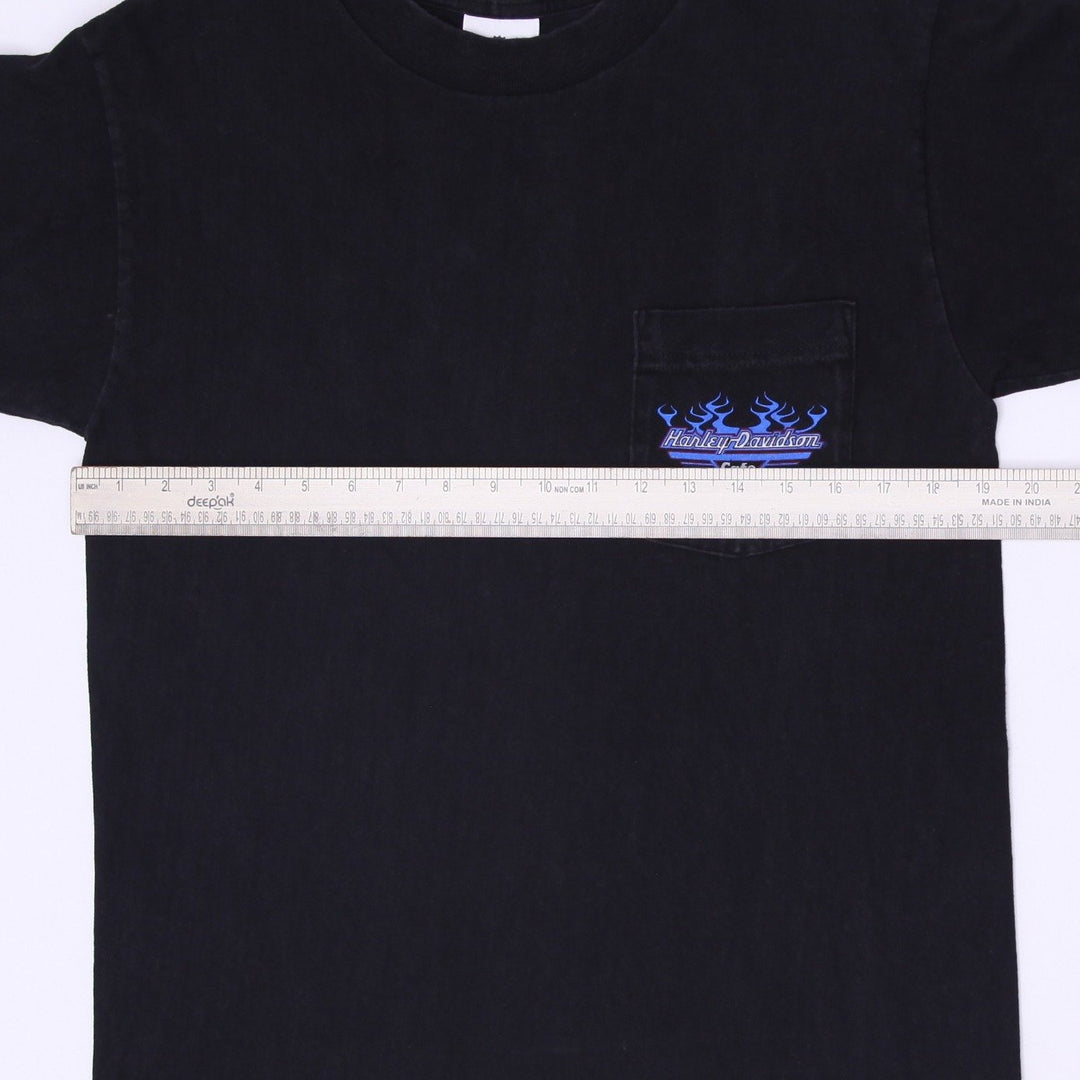 Vintage Harley-Davidson Cafe Las Vegas Pocket T-Shirt Size M